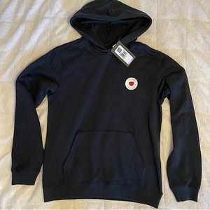 New With Tags $70 CONVERSE All Star Unisex Medium Hoodie Black Sweatshirt